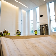 Large teaching space under construction