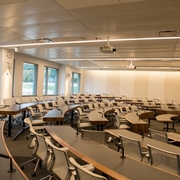 One of the 100-person classrooms