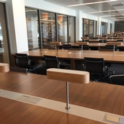 The reading room in Pence Law Library