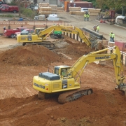 Installing Lagging and Excavating 2